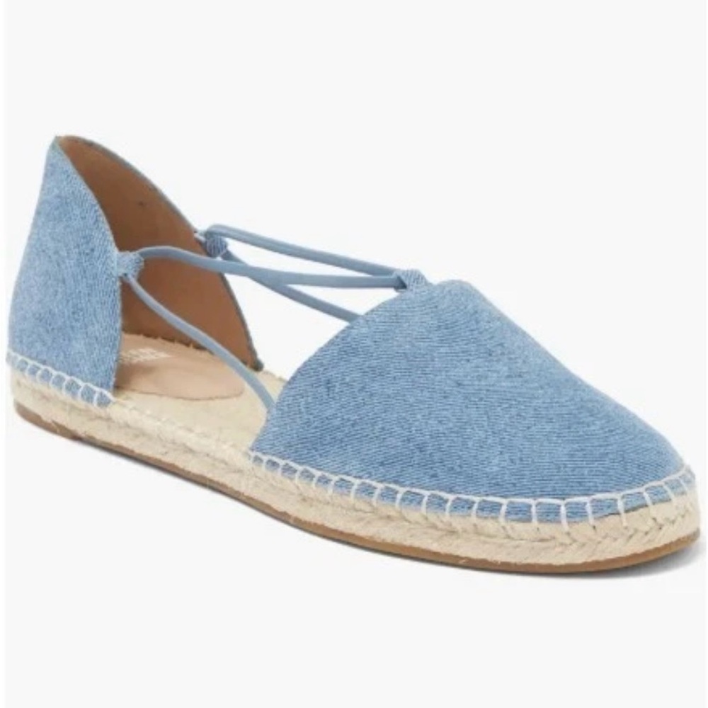 Eileen Fisher Light Blue Lee Espadrille Flat (Women) Size 9 (True to Size)